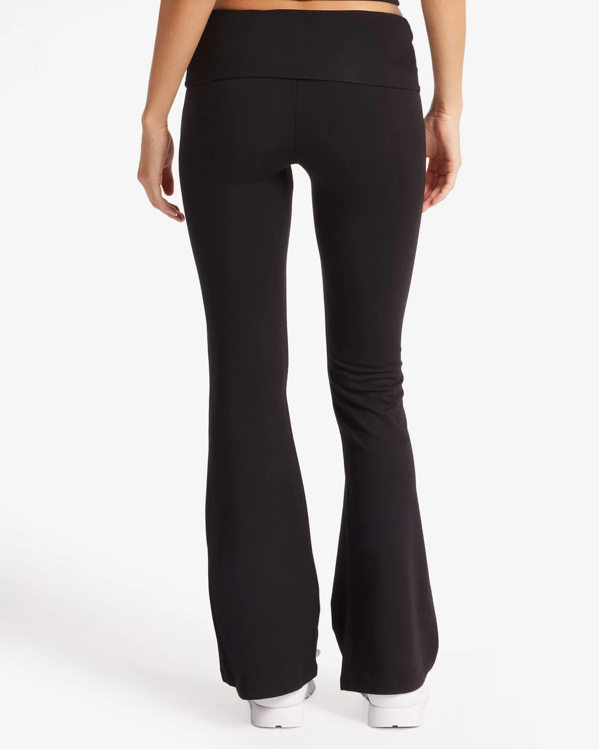 Jersey Flare Pant | Black - Image 10